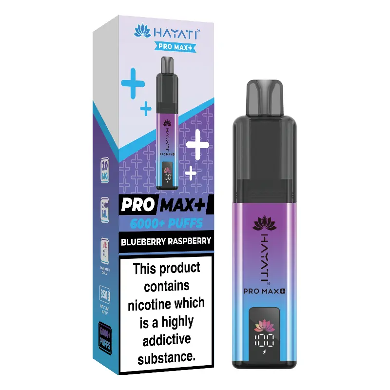 Blueberry Raspberry Hayati Pro Max Plus 6K Prefilled Pod Vape Kit